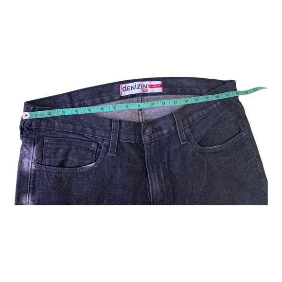 Men DENIZEN from Levi's Black Skinny Fit Jeans Size W36 L34 - Picture 6 of 9